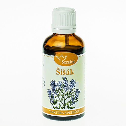 Šišák - tinktúra z pupeňov