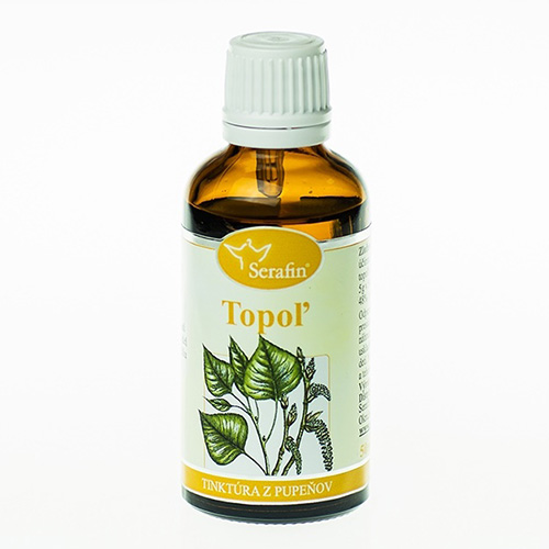Topoľ - tinktúra z pupeňov