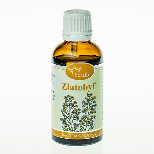 Zlatobyľ - tinktúra z pupeňov
