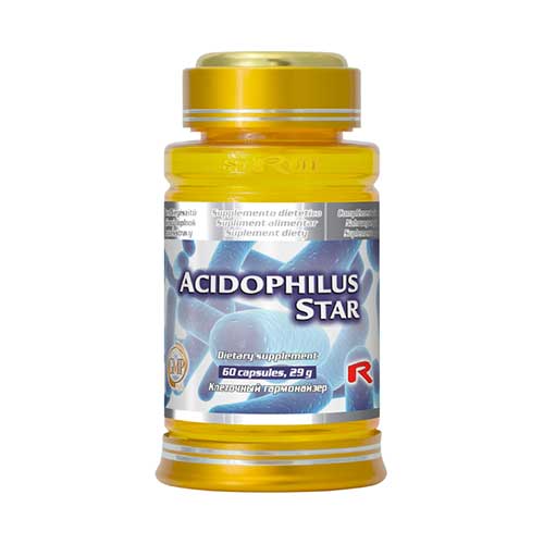 ACIDOPHILUS STAR - pre zdravú funkciu črevného systému, Starlife