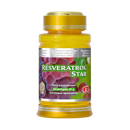 RESVERATROL STAR - účinný antioxidant pre zdravé srdce a cievy, Starlife