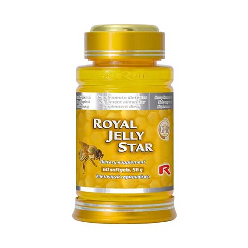ROYAL JELLY STAR - včelia materská kašička pre duševnú pohodu