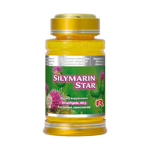 SILYMARIN STAR - pre podporu správnej činnosti pečene a žlčníka, Starlife